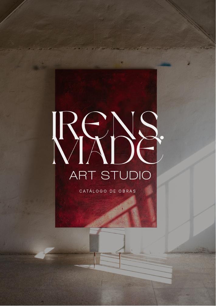 Portada del catálogo de obras de Irens Made Art Studio